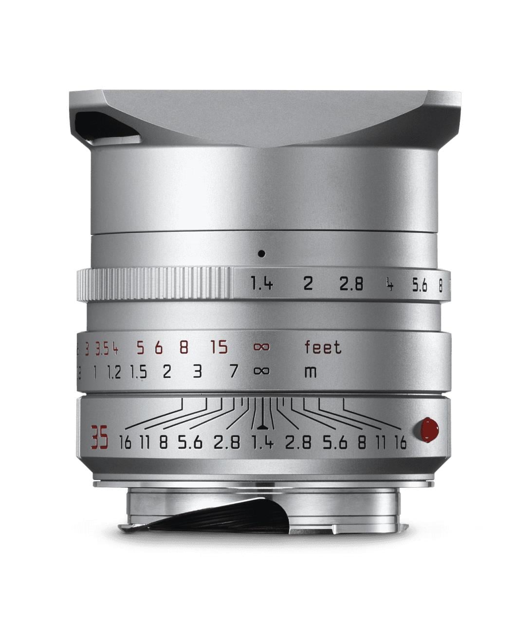 SUMMILUX-M 35 f/1.4 ASPH., silver anodized finish
