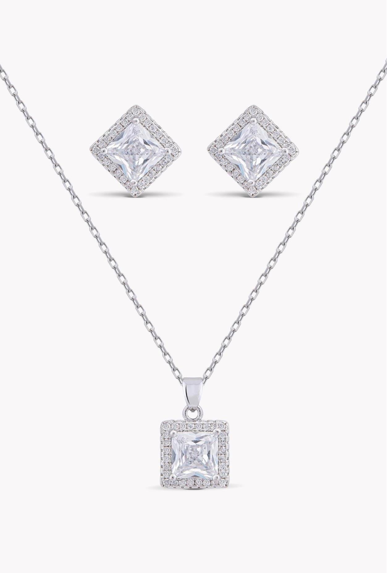 ETERNA KOLYE KÜPE SET