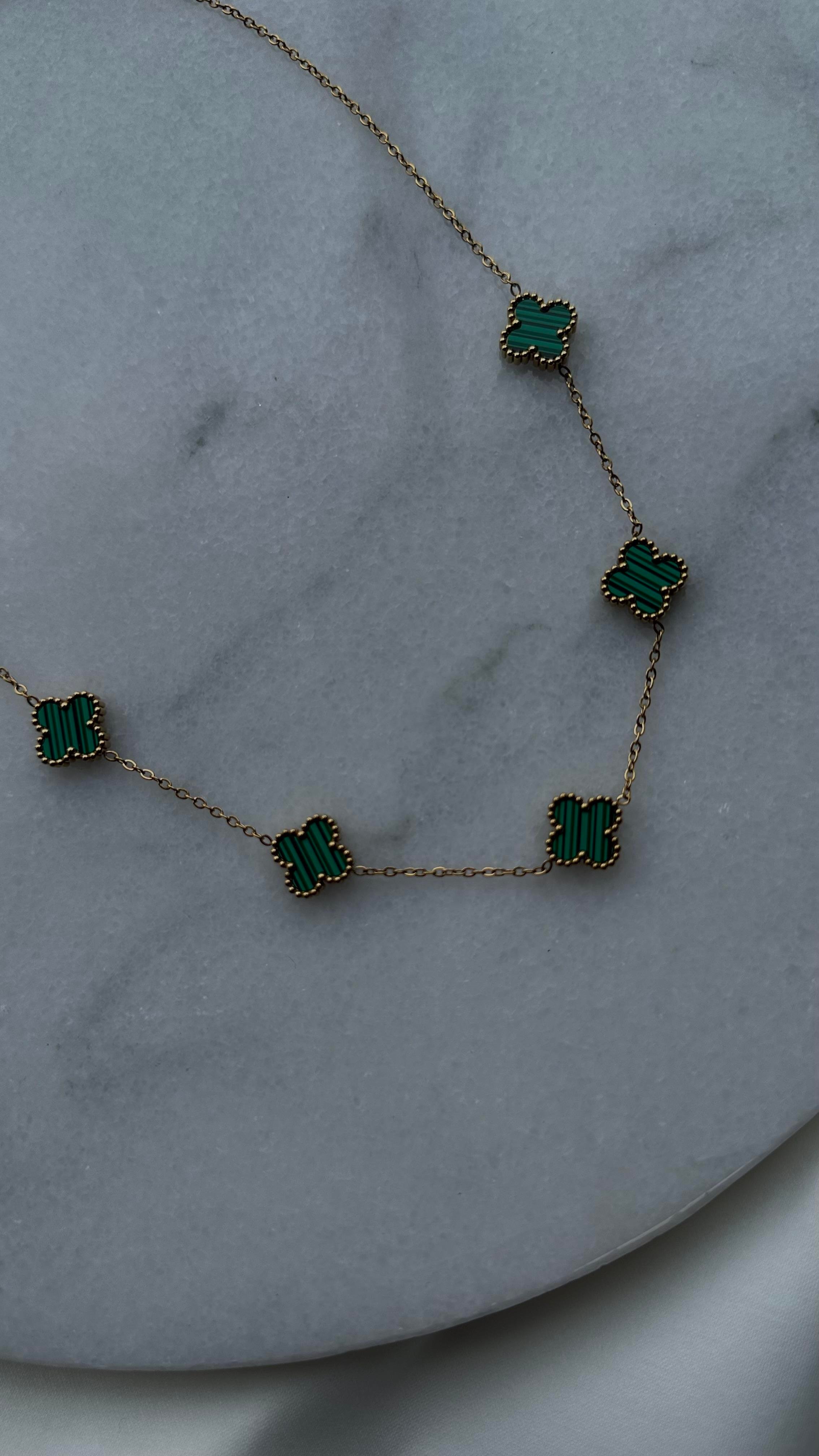 VAN CLEEF KOLYE-YEŞİL
