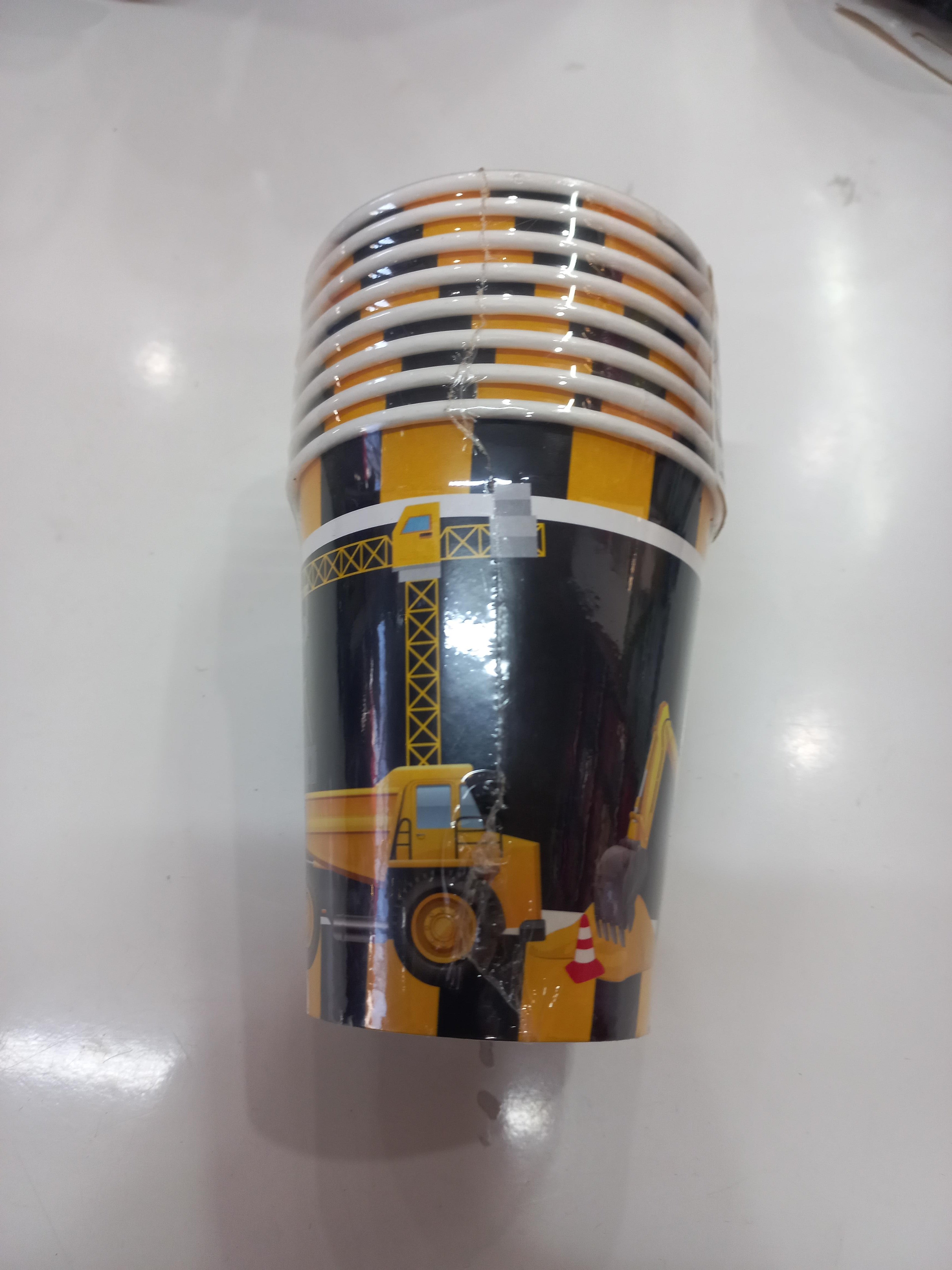 İNŞAAT KARTON BARDAK 8 Lİ