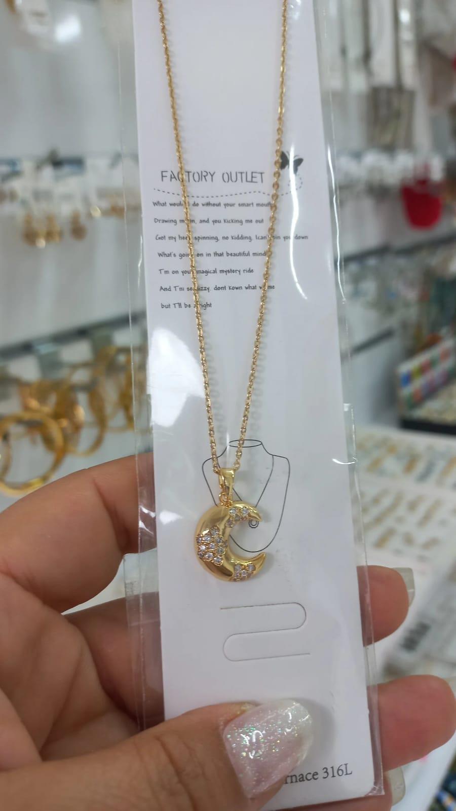 Paslanmaz çelik zincir kolye A kalite