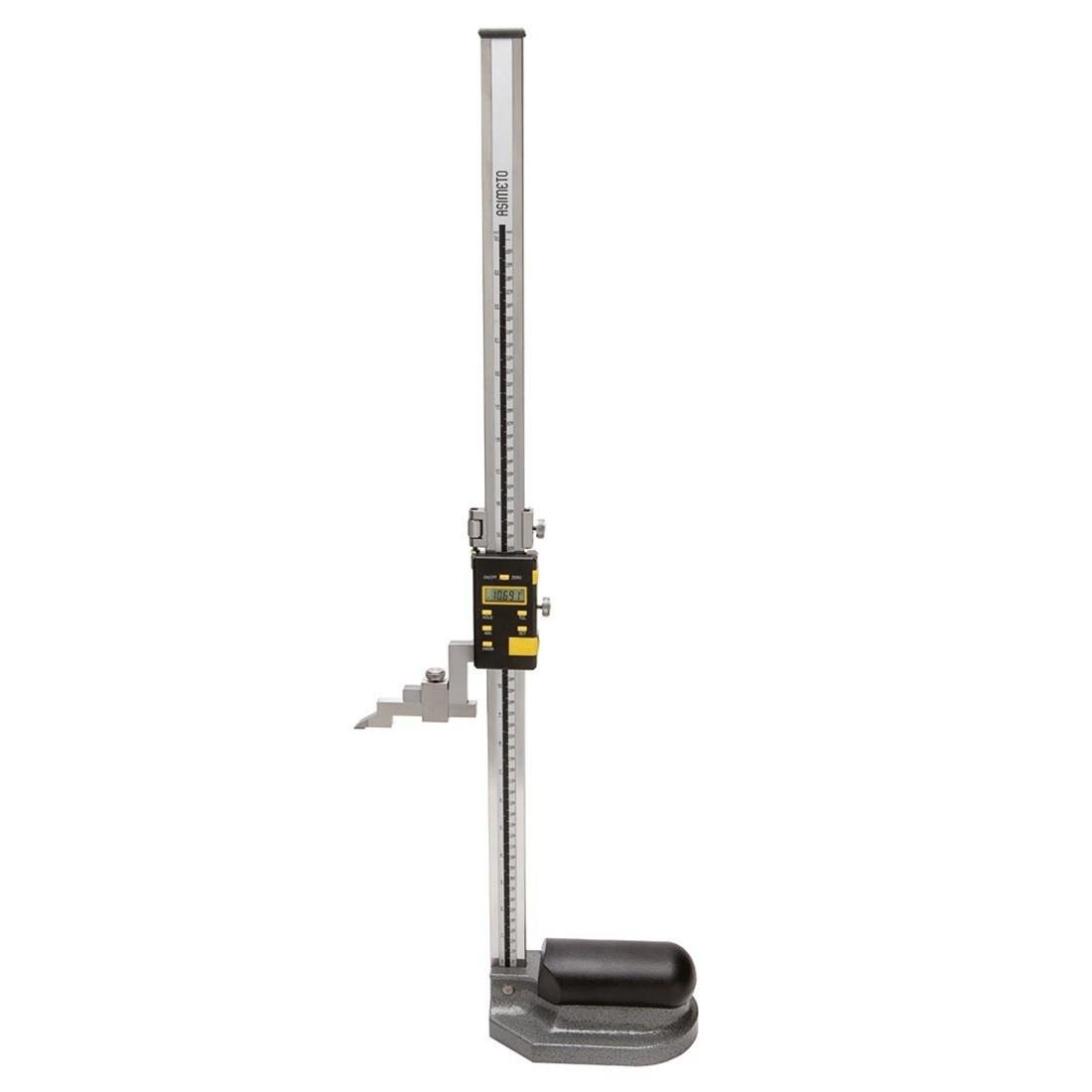 Asimeto Tek Kolon Dijital Yükseklik Mihengiri 0-600 Mm