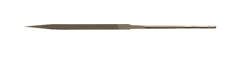 Bahco Tek Kenarı Yuvarlak İnce Diş Saatçi Lama Eğesi