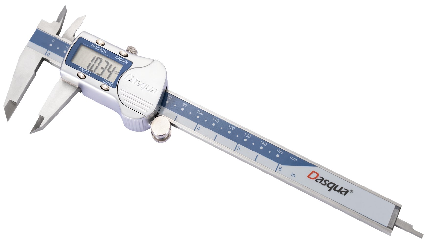 Dasqua 0-150Mm Metal Kasa Dijital Kumpas Ip54