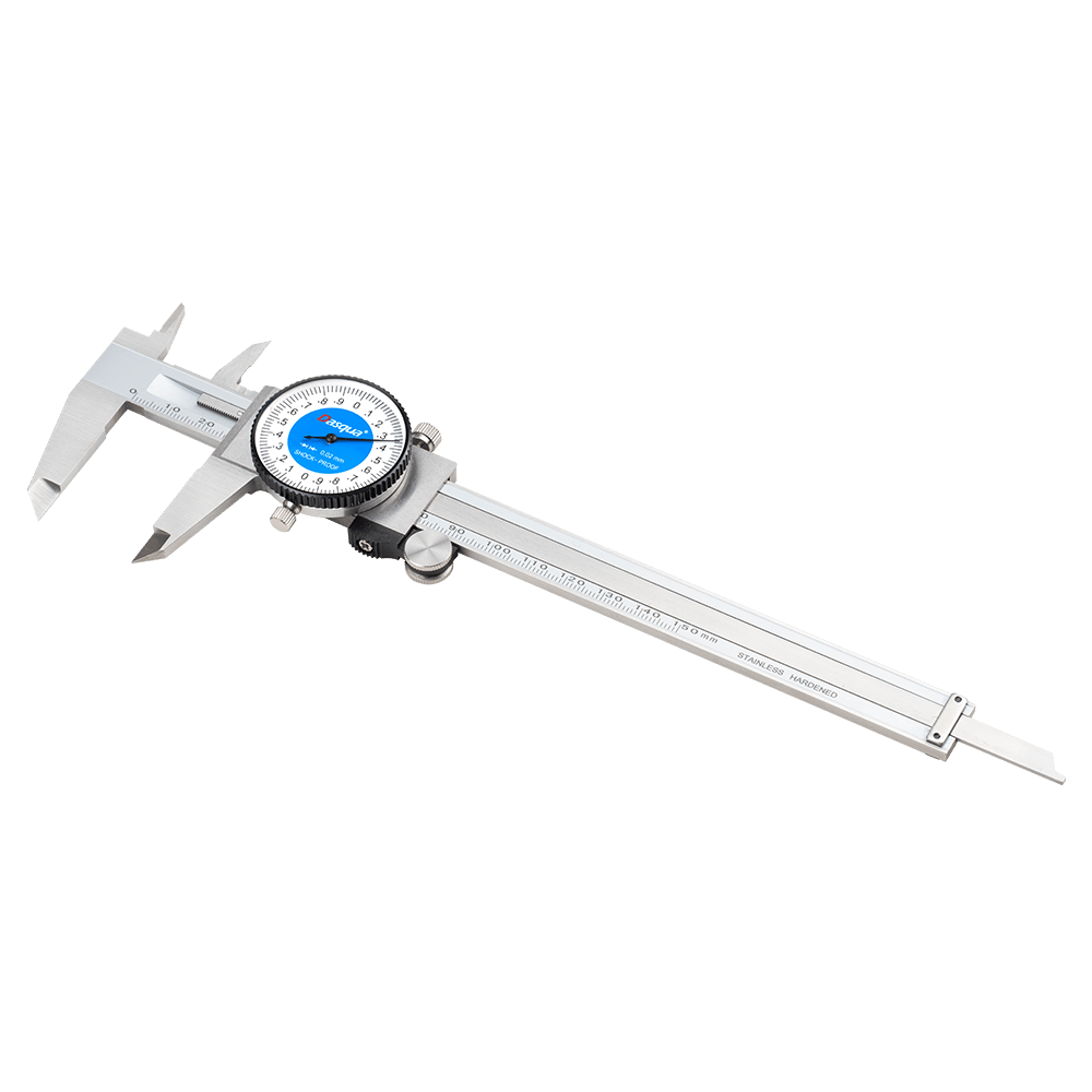 Dasqua 0-150Mm Saatli Kumpas -Shock Proof 0,01