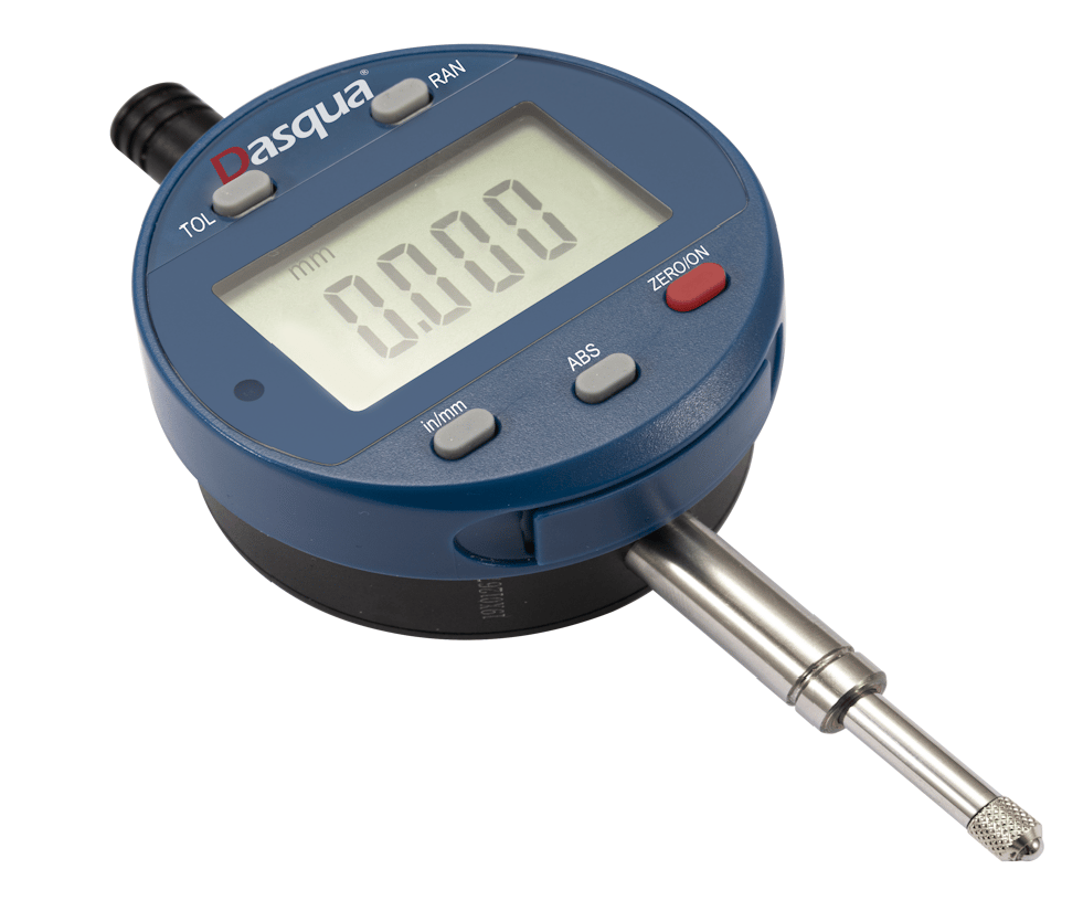 Dasqua 0-25,4Mm Dijital Komparatör Saati -Tolerans Girişli 0,001/0,0005