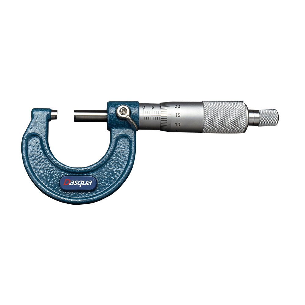 Dasqua 75-100Mm Mekanik Dış Çap Mikrometre 0,01-Paslanmaz Mil