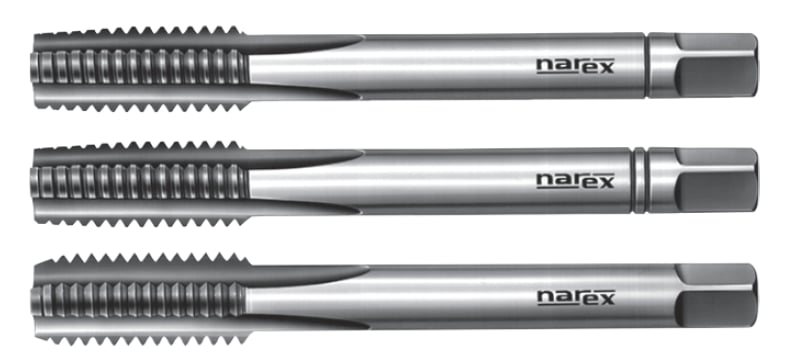 Narex M10 3'Lü Takım Klavuz