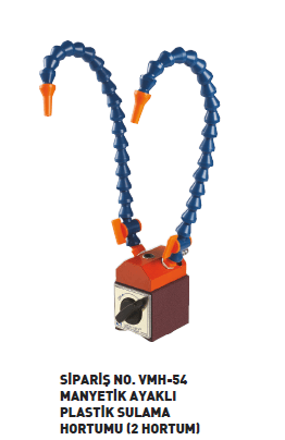 Vertex 62X50Mm Manyetik Ayaklı Sulama Hortumu (2 Hortum)