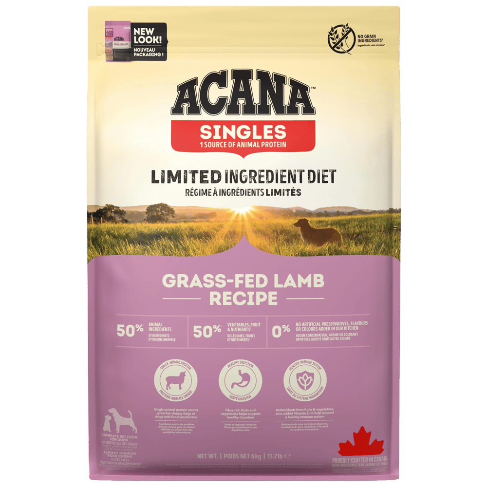 Acana Grass-Fed Lamb Kuzulu Tahılsız Köpek Maması 6kg