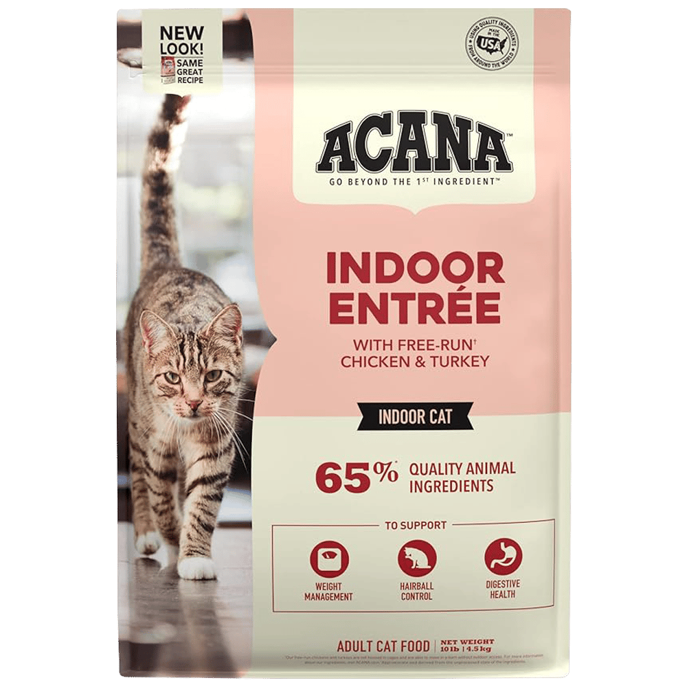 Acana Indoor Entree Hairball Control Tavuklu ve Hindili Kısırlaştırılmış Kedi Maması 4.5kg
