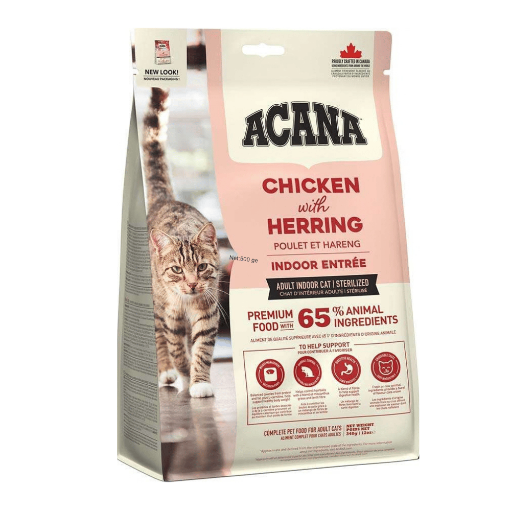 Acana Indoor Entree Sterilised Kısırlaştırılmış Kedi Maması 340 Gr