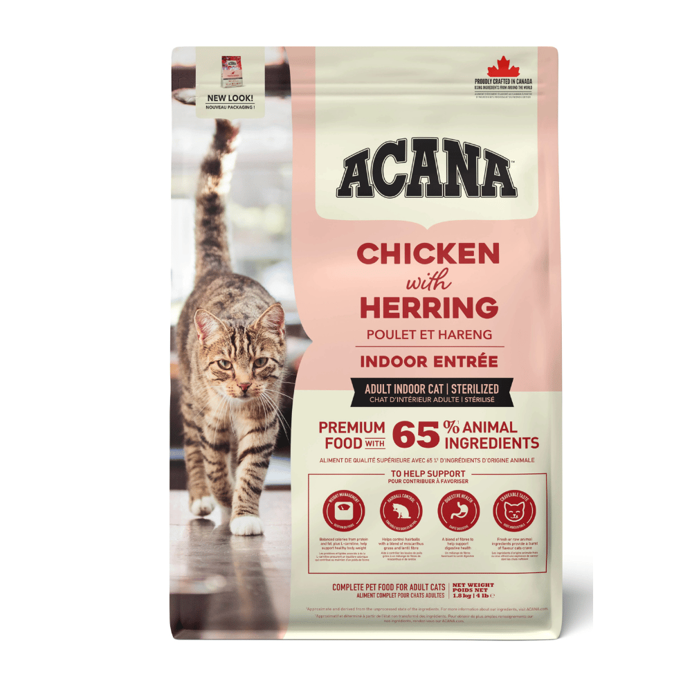 Acana Indoor Entree Sterilised Kısırlaştırılmış Yetişkin Kedi Maması 1,8 kg