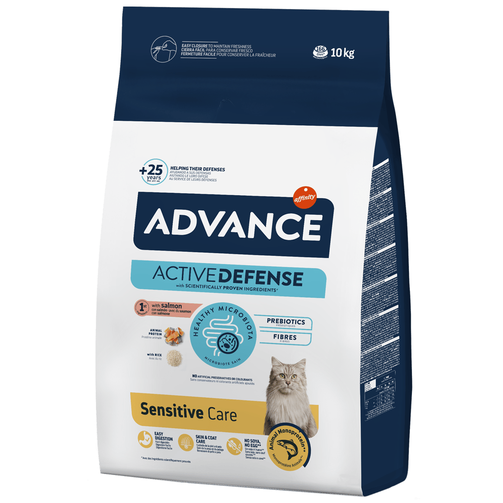 Advance Sensitive Somonlu Yetişkin Kedi Maması 10kg