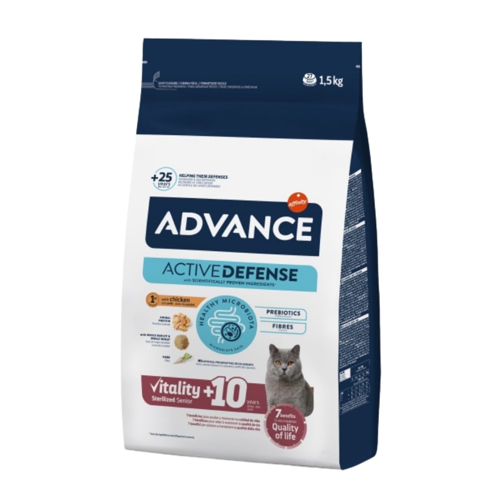 Advance Tavuklu Kısırlaştırılmış Yaşlı Kedi Maması 1,5kg