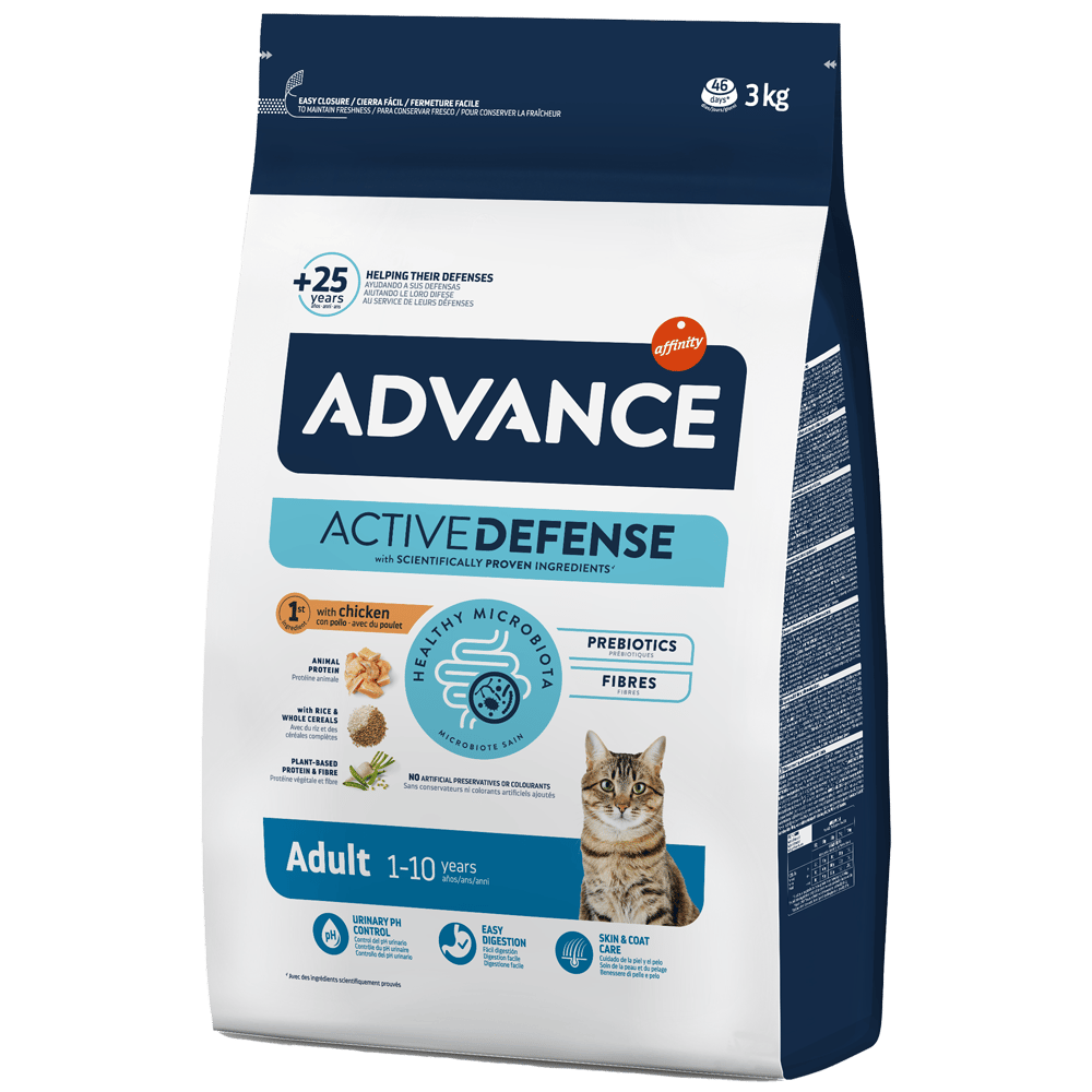 Advance Tavuklu ve Pirinçli Yetişkin Kedi Maması 3kg