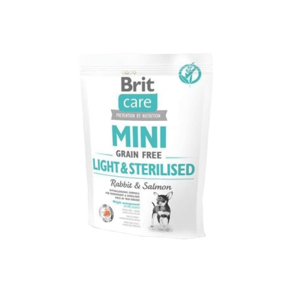 Brit Care Mini Light Sterillised Tavşanlı Tahılsız Köpek Maması 2kg