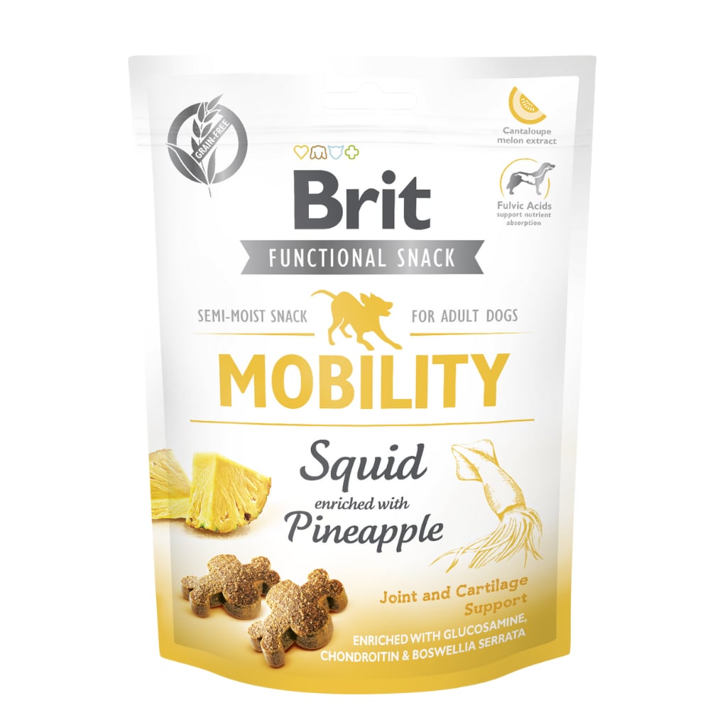 Brit Care Mobility Ananas ve Kalamarlı Köpek Ödülü 150gr