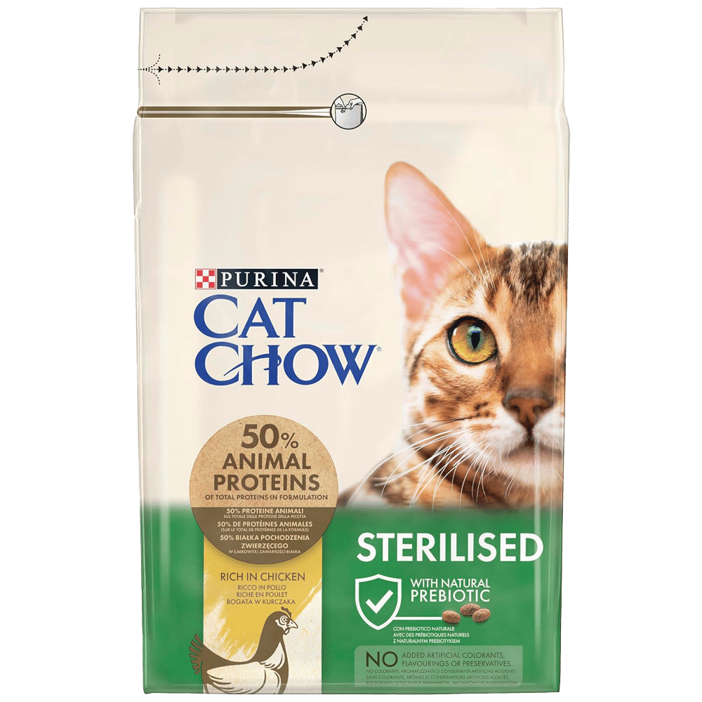 Cat Chow Tavuklu Kısırlaştırılmış Kedi Maması 3kg