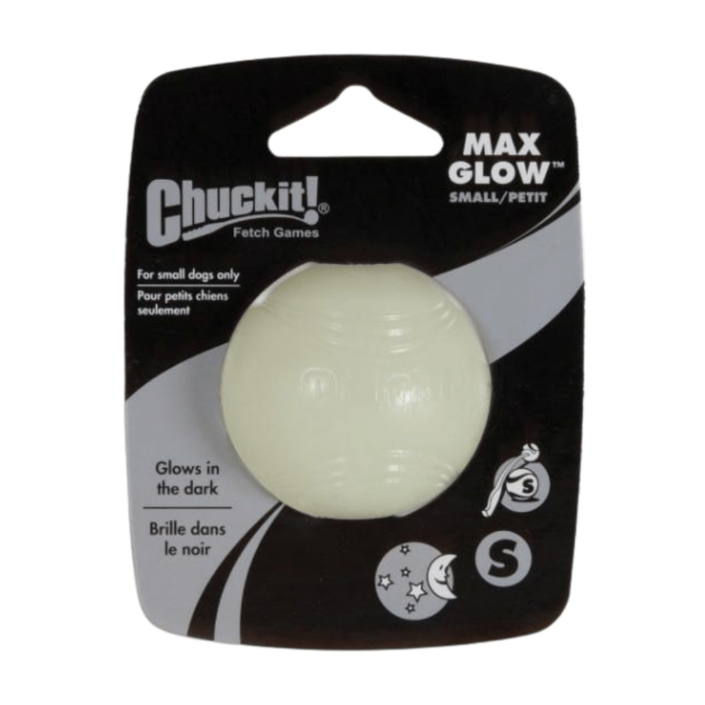 Chuckit Max Glow Gece Parlayan Köpek Oyun Topu (Küçük Boy)