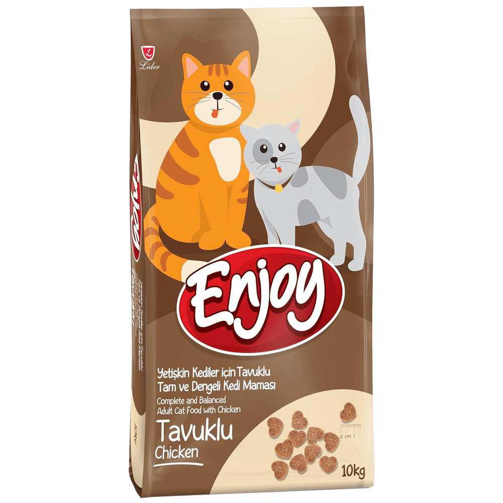 Enjoy Tavuklu Yetişkin Kedi Maması 10kg