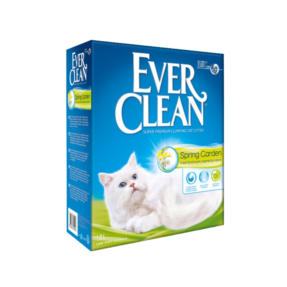 Ever Clean Spring Garden Çiçek Kokulu Topaklanan Kedi Kumu 10lt