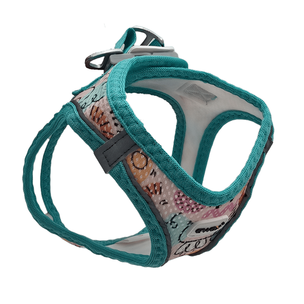 Ewox Air Mesh Güneş Desenli Göğüs Tasması XL