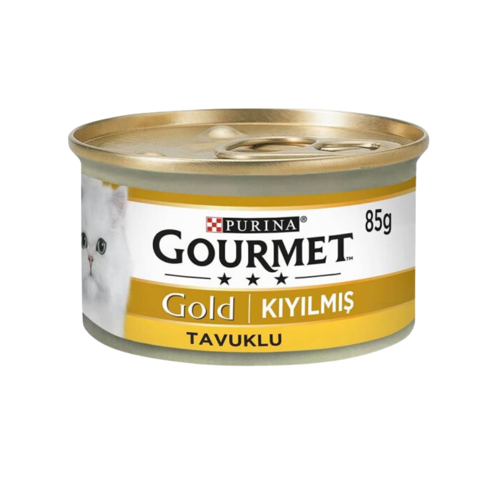 Gourmet Gold Kıyılmış Tavuklu Konserve Kedi Maması 85 Gr