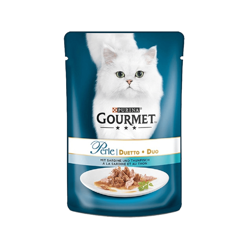Gourmet Perle Parça Etli Izgara Ton Balıklı Yetişkin Kedi Konservesi 85gr