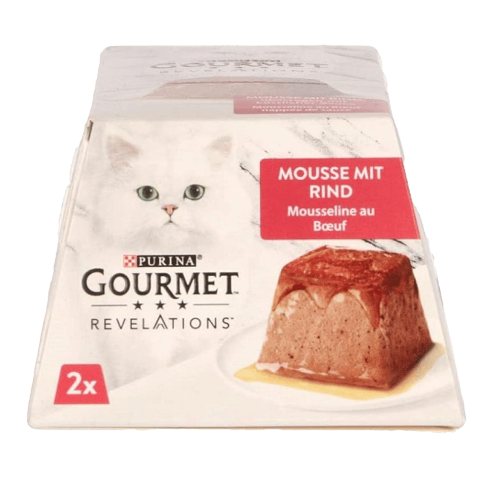 Gourmet Revelations Sığır Etli Kedi Yaş Maması 2x57gr