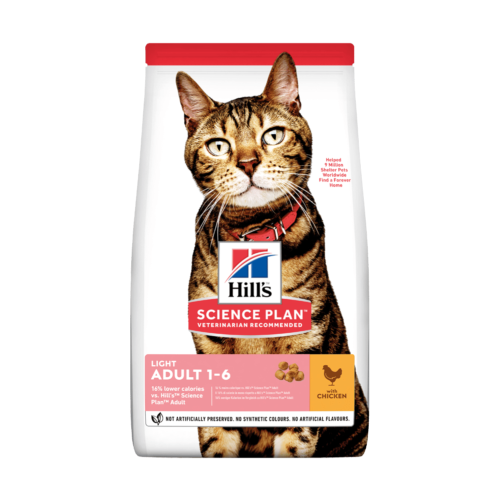 Hill's Science Plan Light Tavuklu Yetişkin Kedi Maması 1,5kg