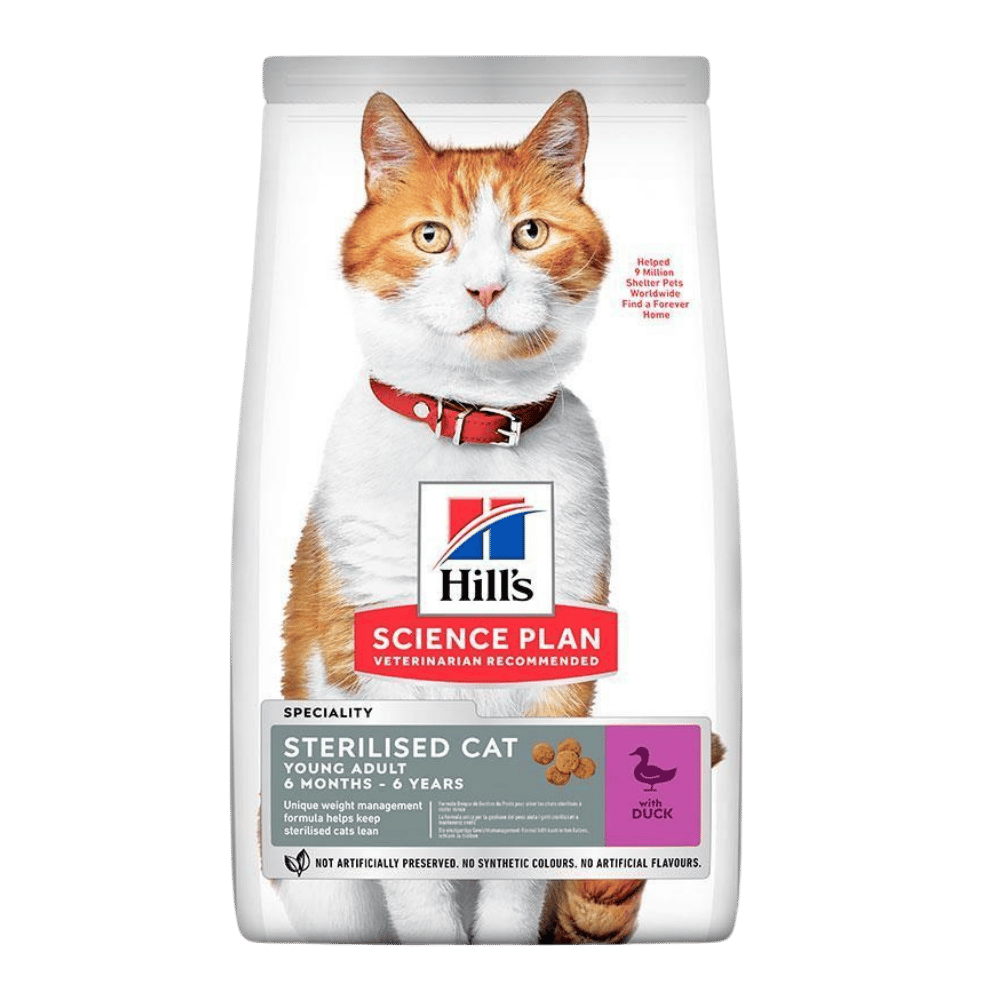 Hill's Science Plan Ördekli Kısırlaştırılmış Kedi Maması 8kg+2kg Hediye