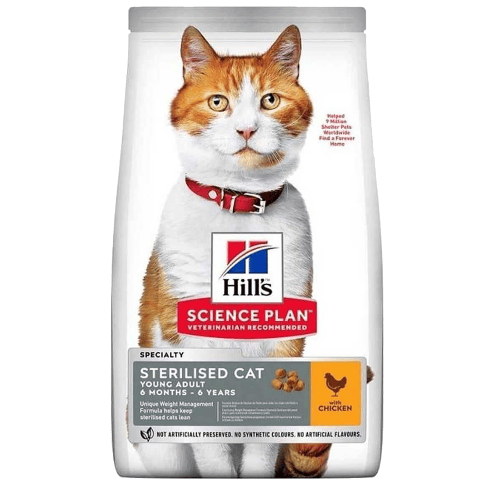 Hill's Science Plan Tavuklu Kısırlaştırılmış Kedi Maması 3kg