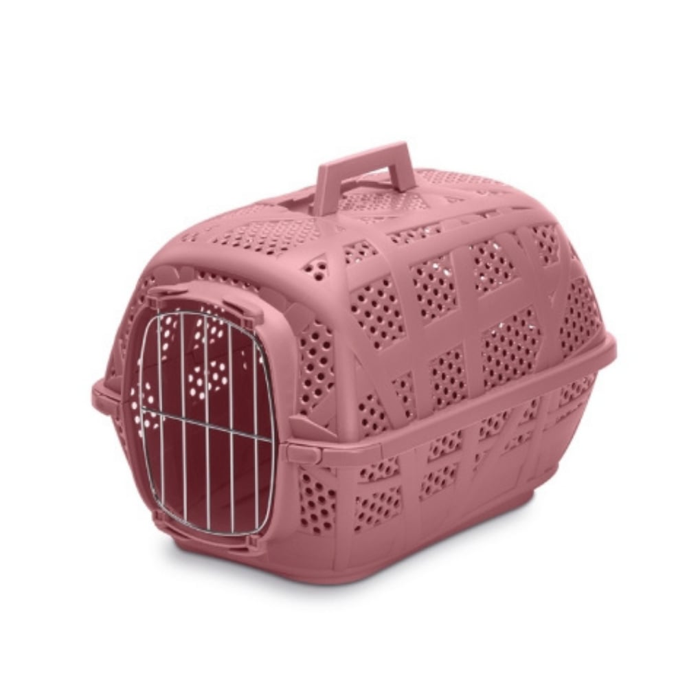 Imac Carry Sport Metal Kapılı Evcil Hayvan Taşıma Çantası Pembe 48,5x34x32cm