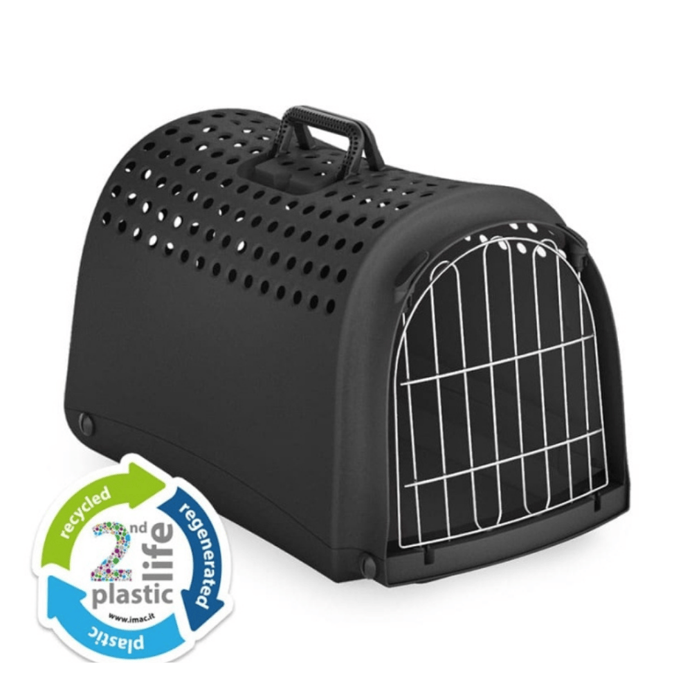 Imac Lınus 2nd Lıfe Evcil Hayvan Taşıma Çantası Siyah 52,5x32x34,5cm