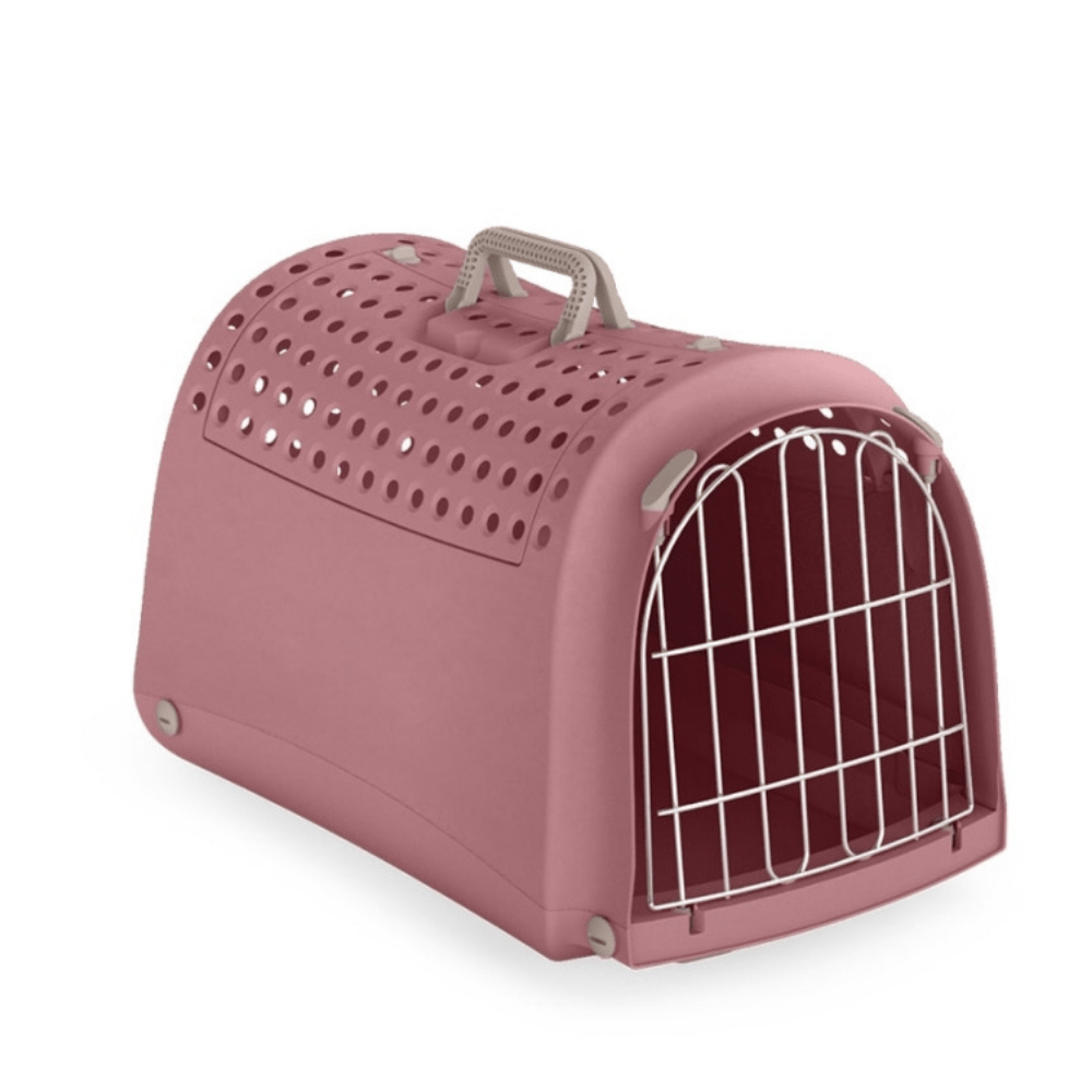 Imac Lınus Cabrıo Üstü Açılır Evcil Hayvan Taşıma Çantası Pembe 52,5x32x34,5cm