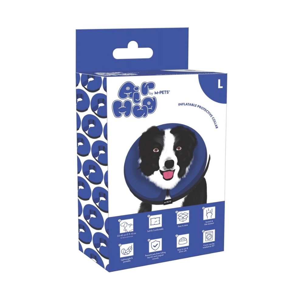 M-Pets Air Hug Şişirilebilir Köpek Koruyucu Yakalık 33-42cm L
