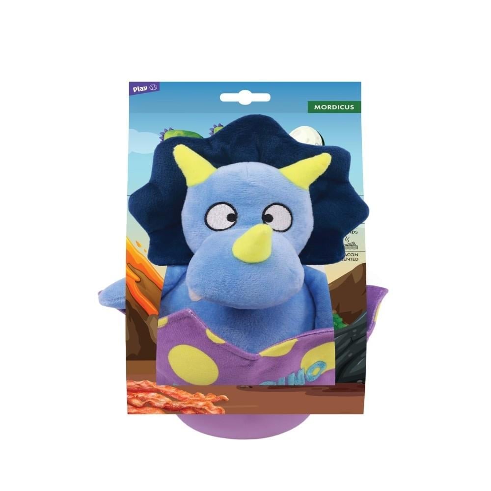 M-Pets Dino Pastırma Aromalı Köpek Oyuncağı 27x17.5x12 cm Mor