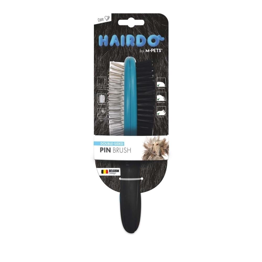 M-Pets Hairdo Çift Taraflı Köpek Fırçası 7.5x23 cm