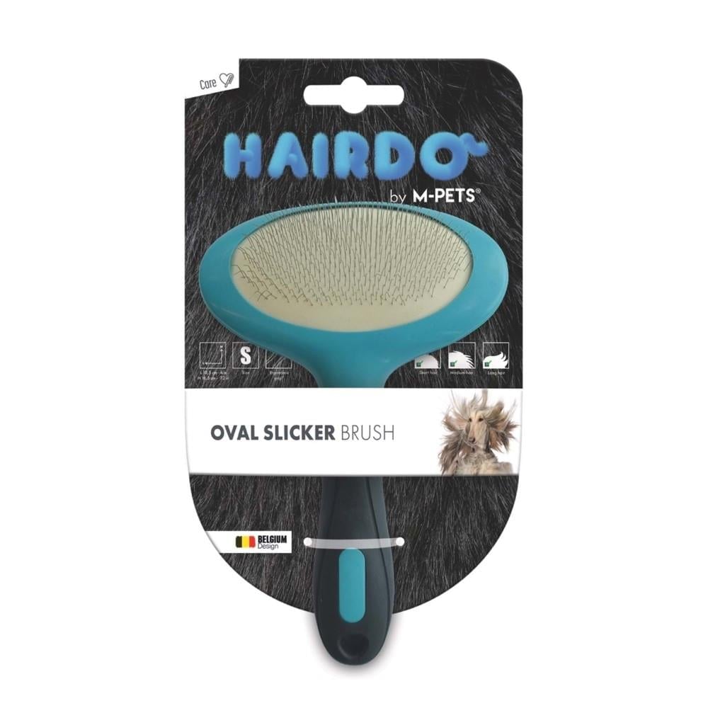 M-Pets Hairdo İnce Telli Oval Köpek Fırçası 10.5x18.5 cm S