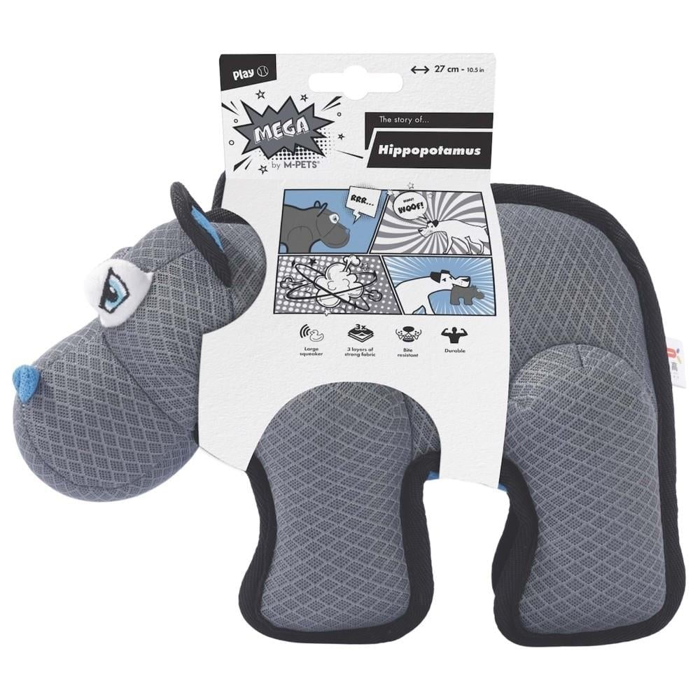M-Pets Mega Su Aygırı Köpek Oyuncağı 27x12x20 cm