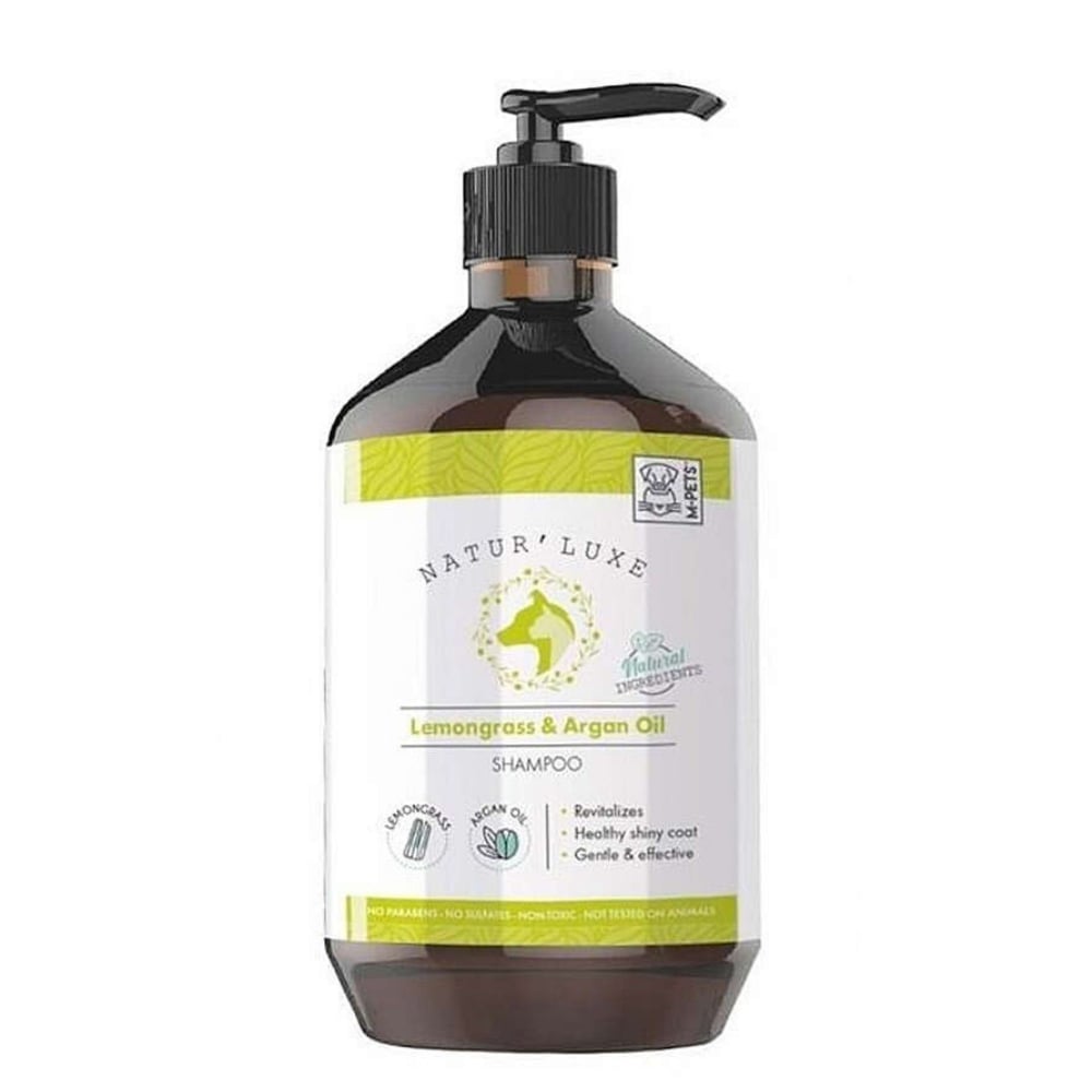 M-Pets Naturluxe Limon Otlu ve Argan Yağlı Köpek Şampuanı 500 ML