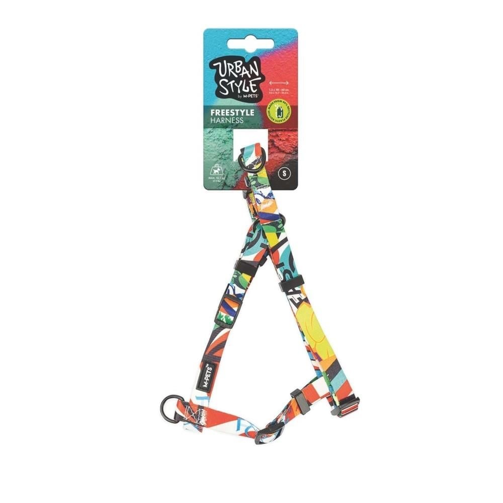 M-PETS Urban Style Freestyle Köpek Göğüs Tasması Small