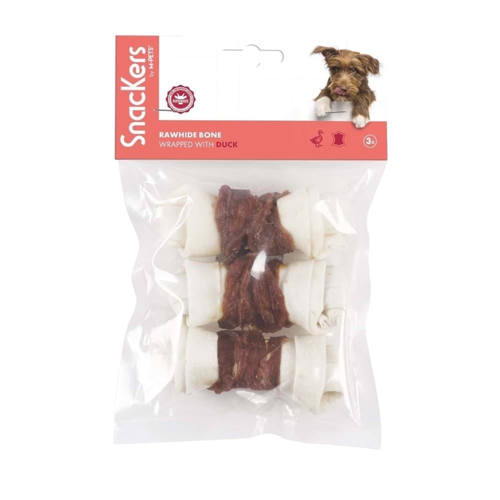 M-PETS Wrapped Ördek Etli Sargılı Köpek Ödül Kemiği 3'lü 105 gr