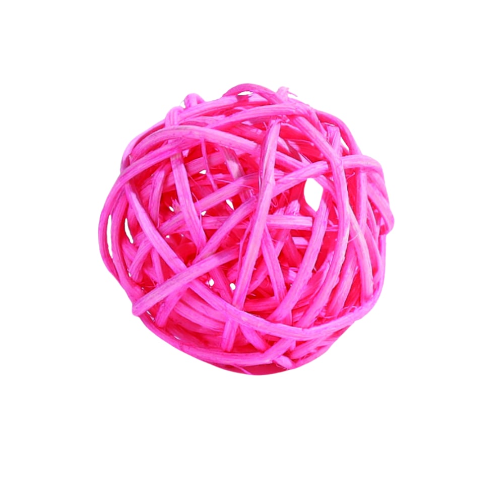 M-Pets Zilli Rattan Top Kedi Oyuncağı 4cm