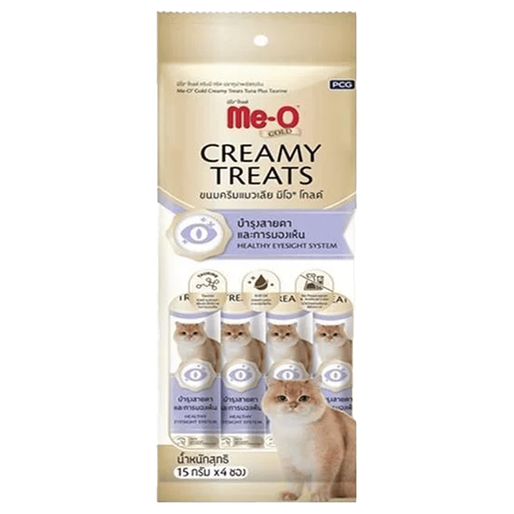 Me-O Gold Creamy Ton Balığı ve Taurin Kedi Ödülü 4x15gr