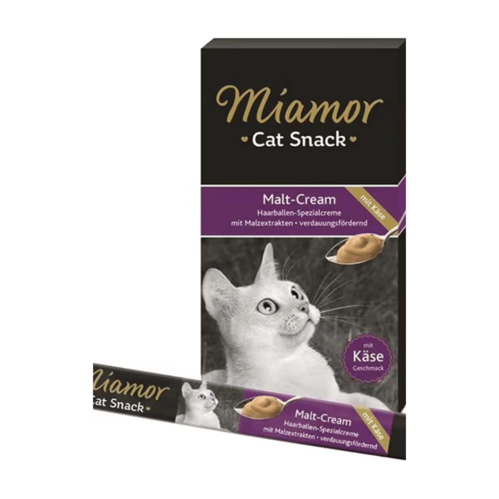 Miamor Cream Malt ve Peynirli 6x15 gr Sıvı Kedi Ödül Maması