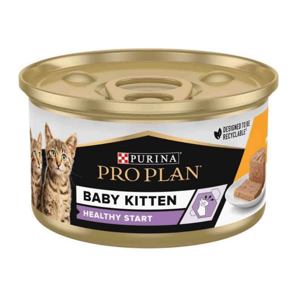 Pro Plan Baby Kitten Tavuklu Yavru Kedi Konservesi 85gr