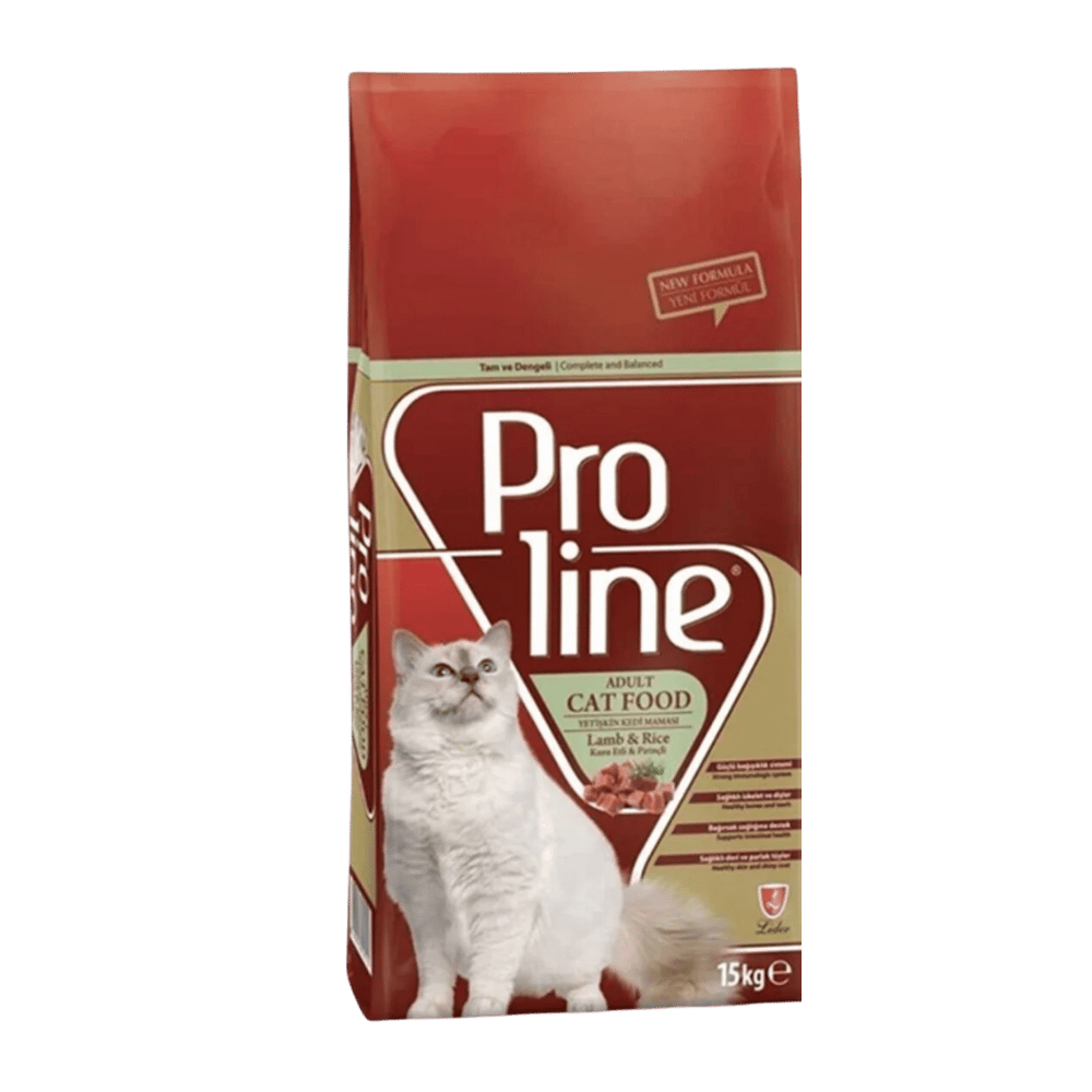 Proline Kuzu Etli ve Pirinçli Yetişkin Kedi Maması 15kg