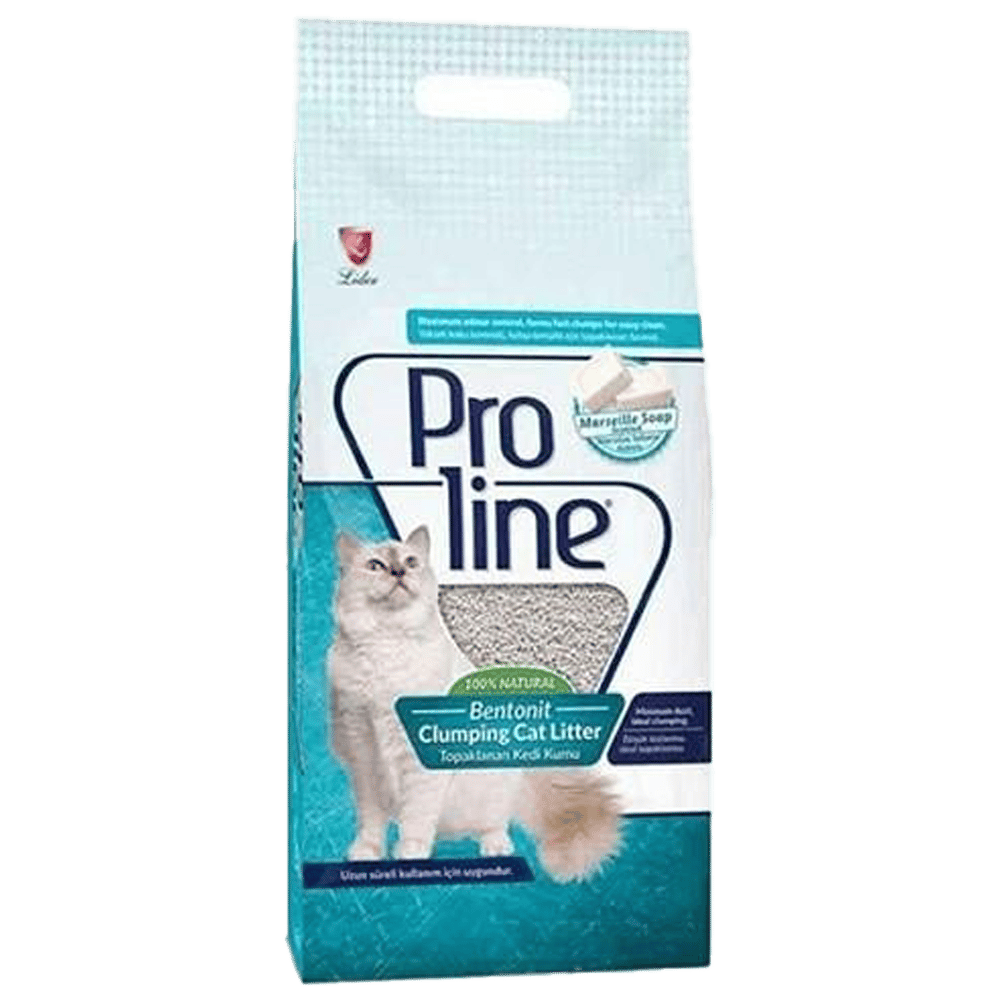 Proline Süper Topaklanan İnce Taneli Marsilya Sabunu Kokulu Bentonit Kedi Kumu 20lt